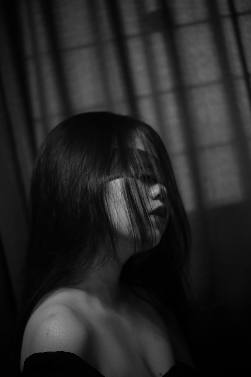 Intimate boudoir setting