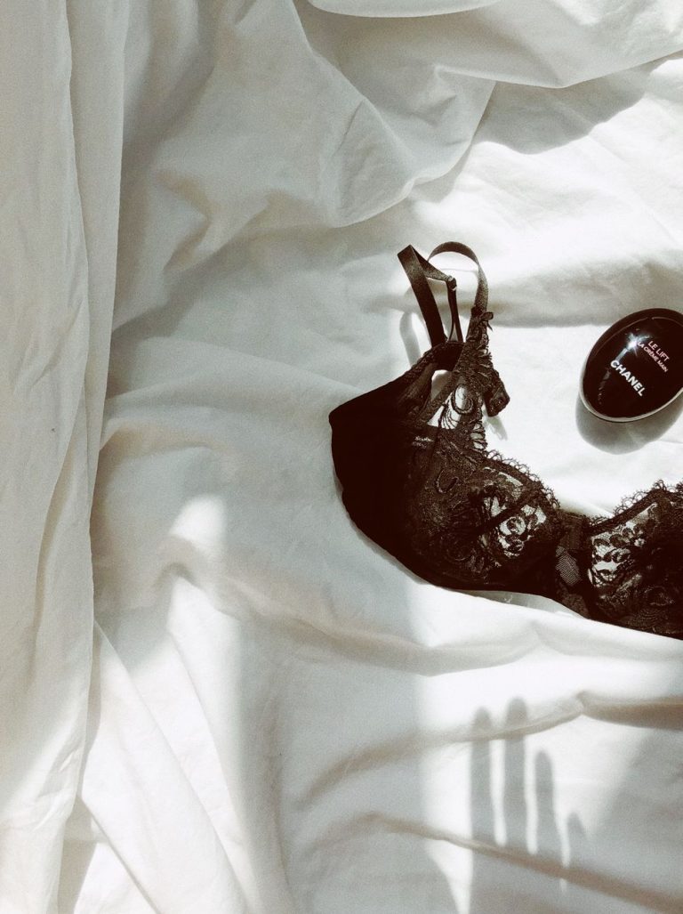 Woman in lingerie