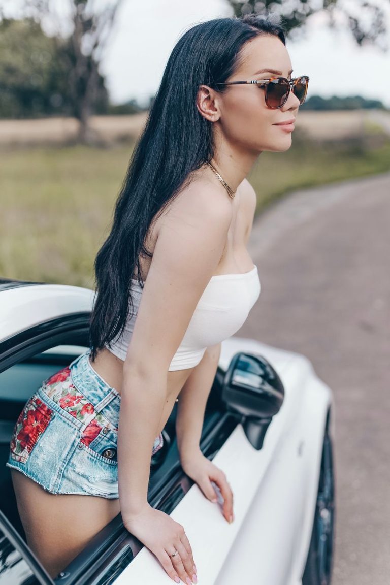 Attractive young woman