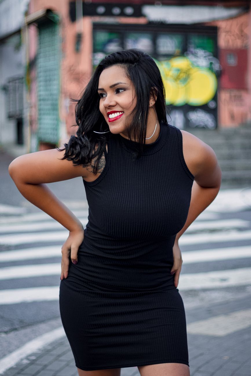 Attractive young woman