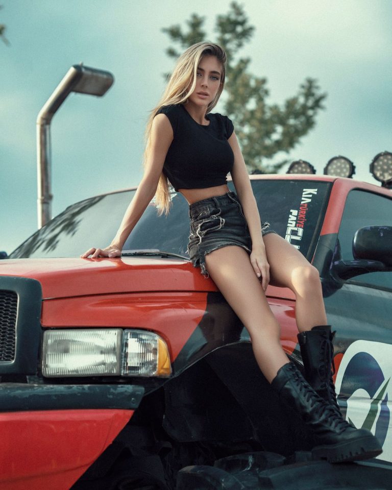 Attractive young woman